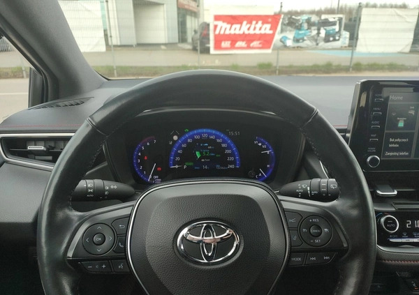 Toyota Corolla cena 96600 przebieg: 122362, rok produkcji 2020 z Młynary małe 379